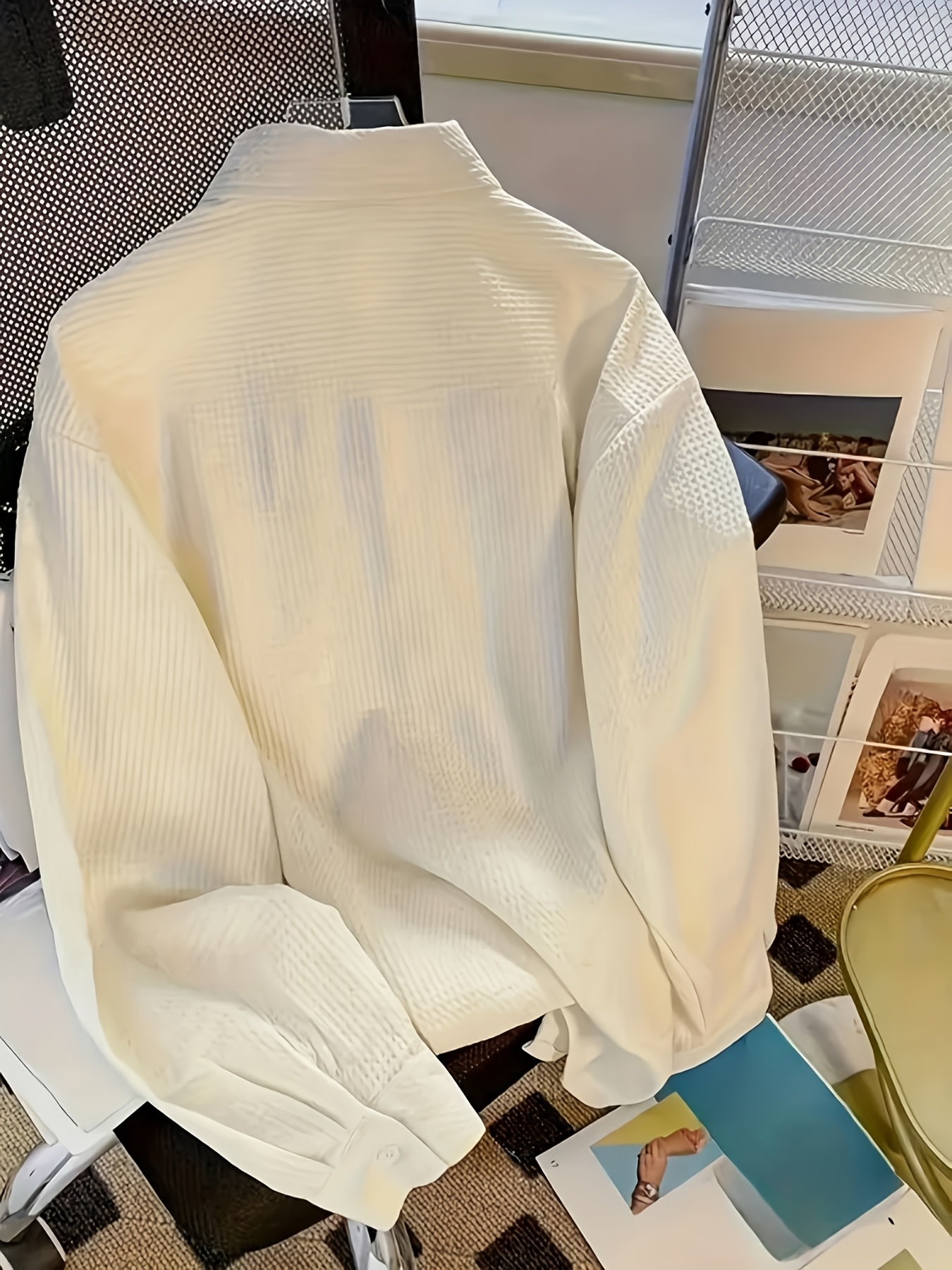 Japanese Style Fleece-Lined Men's Shirt Jacket for Spring/Autumn - Korean Fashion Student Top