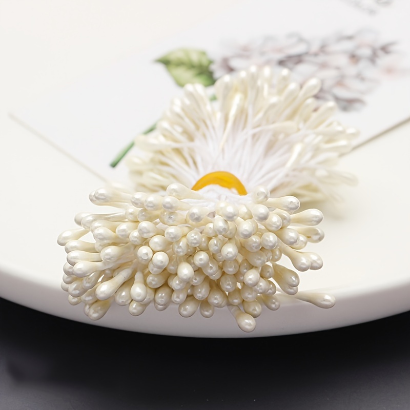 Image of 750pcs/pack Double Ended 3mm Flower Used For Sewing Cards, Wedding Decoration Technology, Diy Products