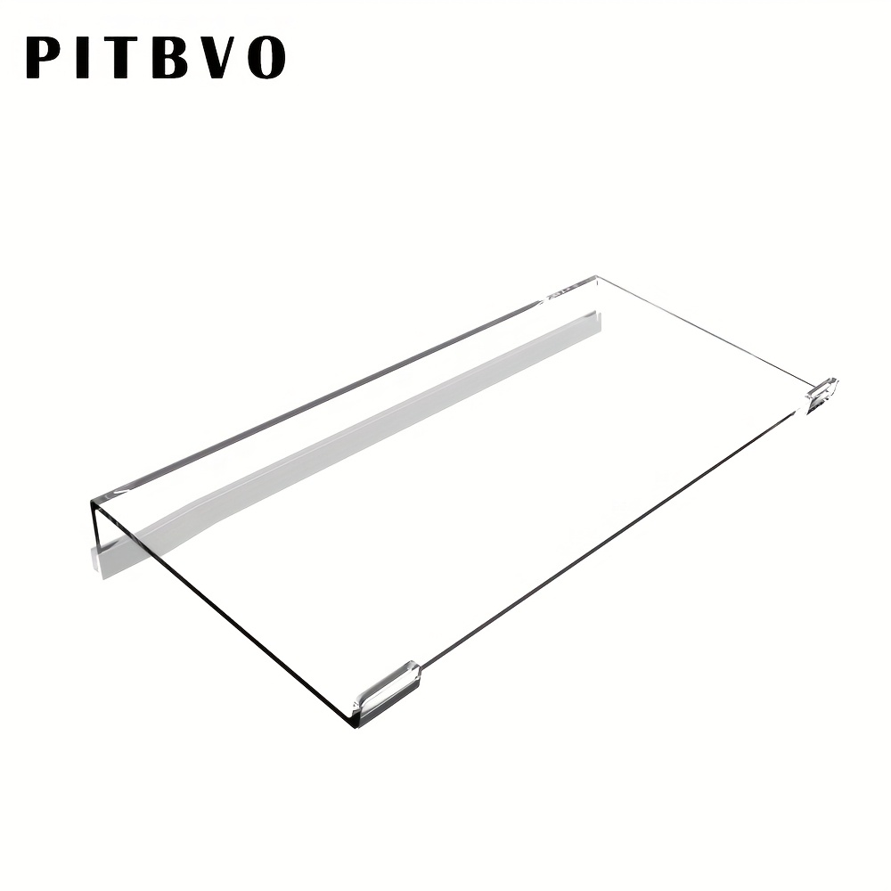TEMU Tilted Pc Keyboard Stand Of High Toughness Organic Material, Will Not Be Damaged By Falling, Suitable For Desk Keyboard Lifter For Office Desk,