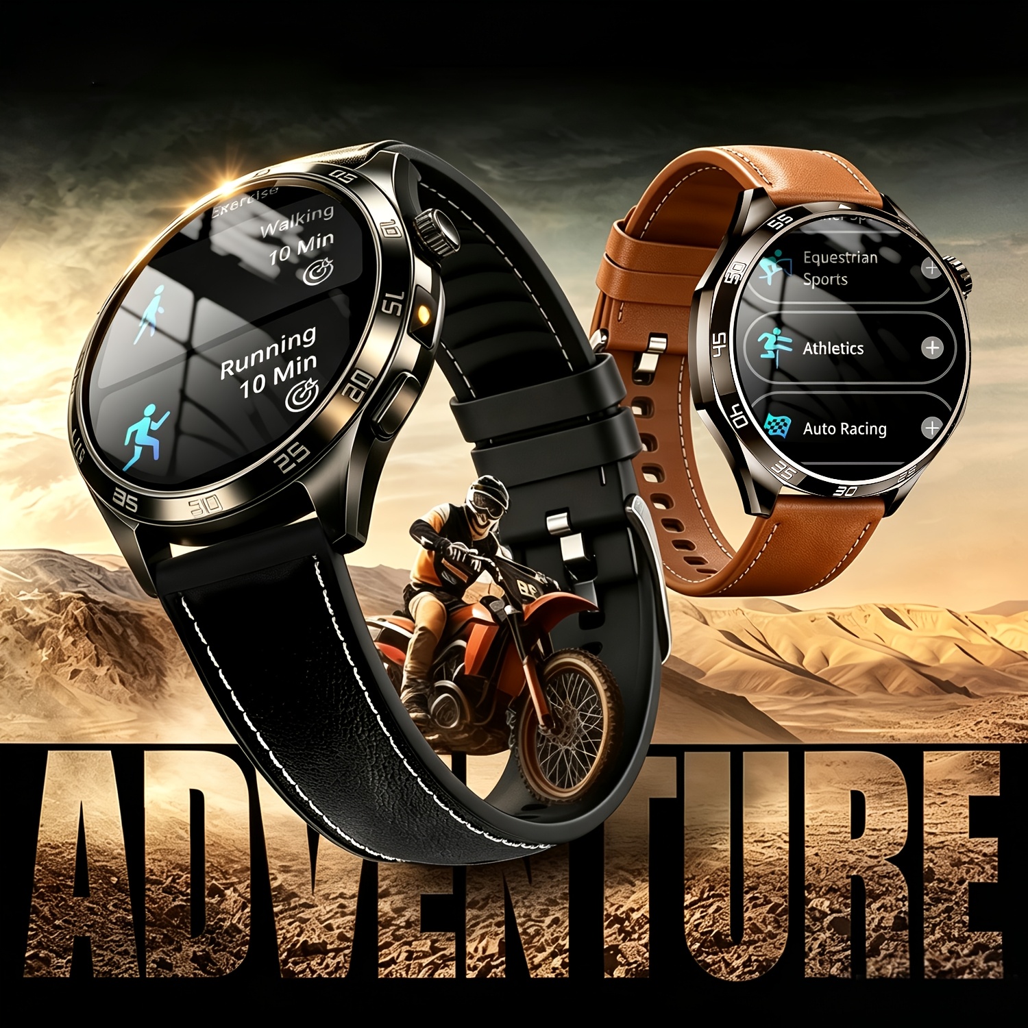 2026-HD Smart Watch/Fitness Band with Full Touchscreen