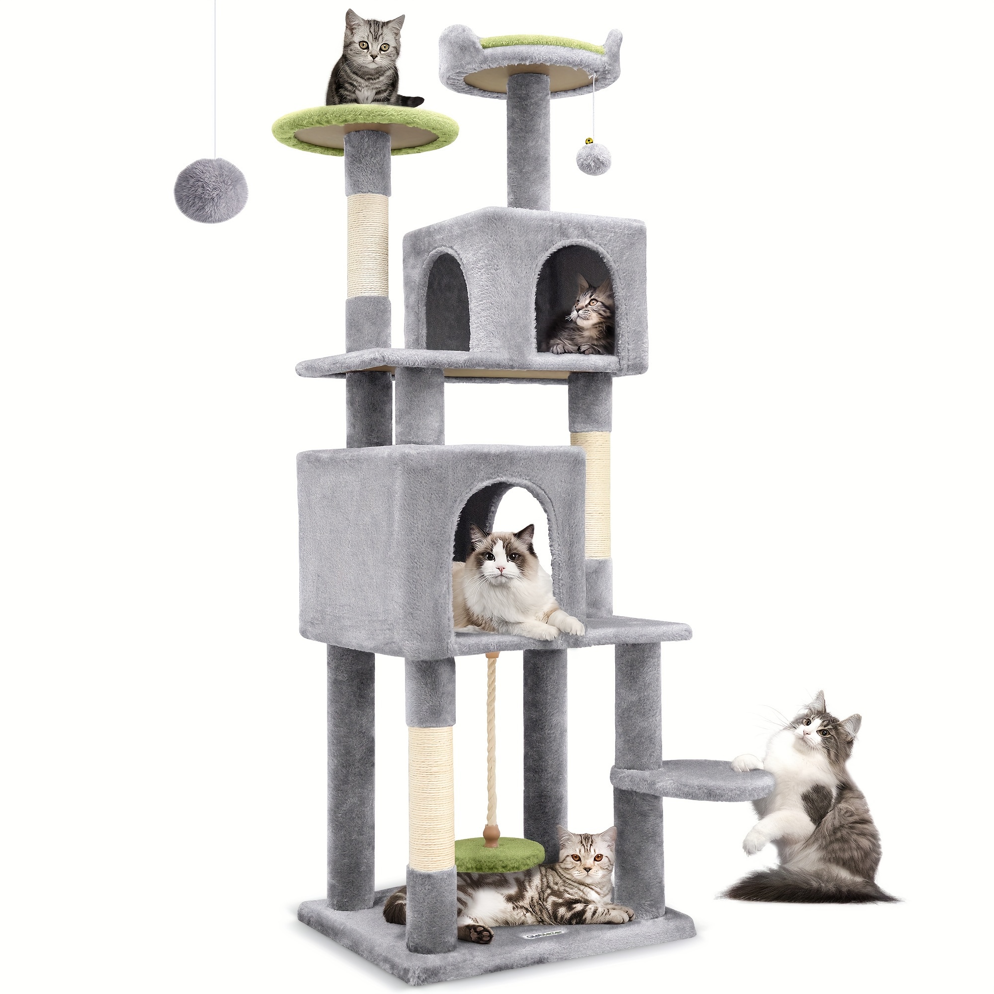 F62 Cat Condo для домашних кошек специально для нескольких - Temu