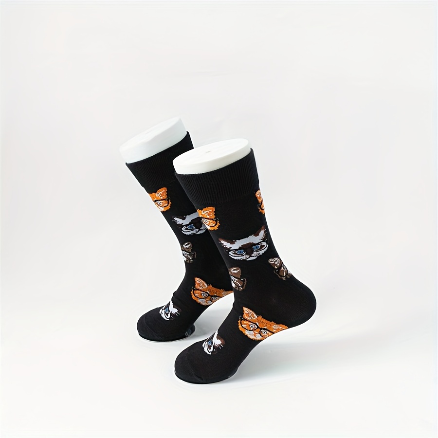 Tiger Stripes Women's Novelty Crew Socks Men's Funny Casual Sock 3