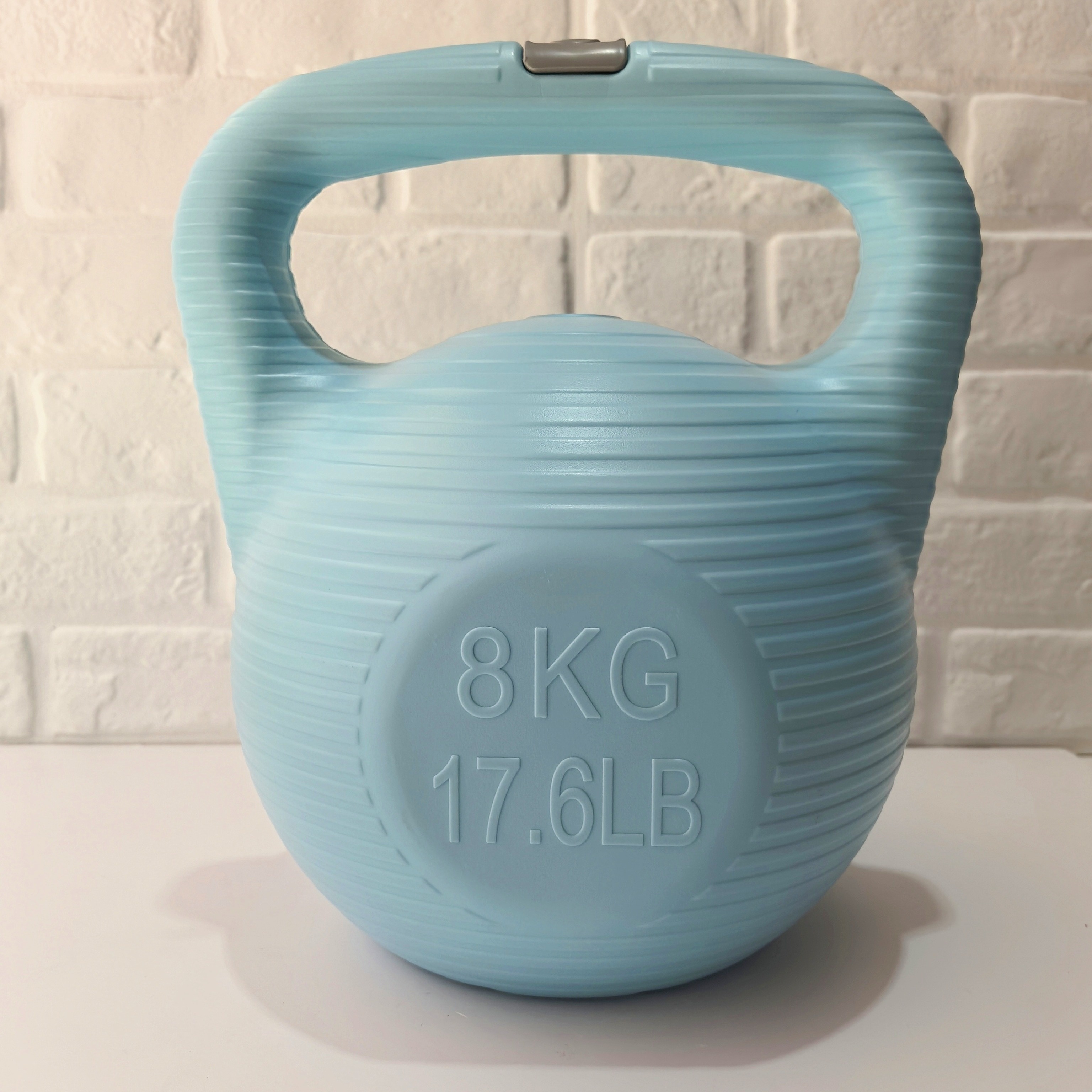 high quality pe water filled kettlebell 17 6lbs multicolor   strength training fitness enthusiasts home gym equipment