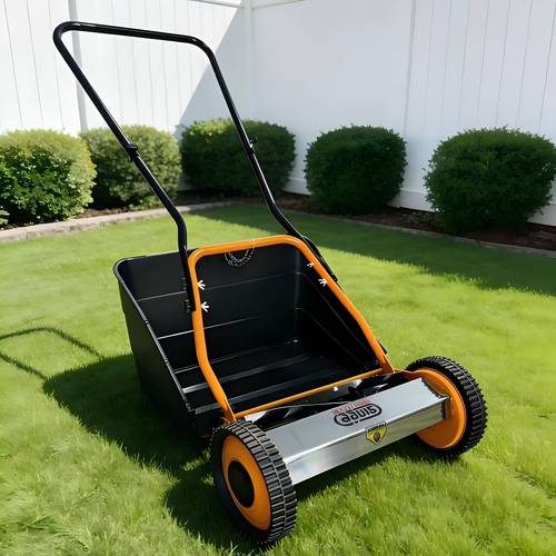 manual push lawnmower no electricity or oil needed self recycling feature and labor saving lawn tool yard lawn trimming artifact trimmer home and commercial use weeding gift for portable mower