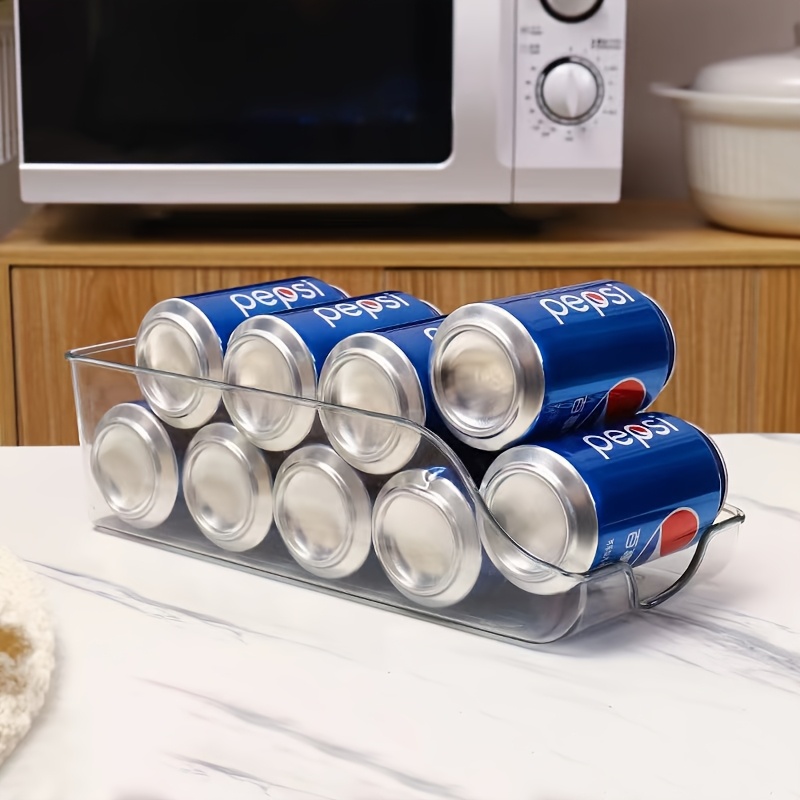 TEMU 1pc/2pcs/3pcs Can Organizer/ For Pantry And Refrigerator/ Clear