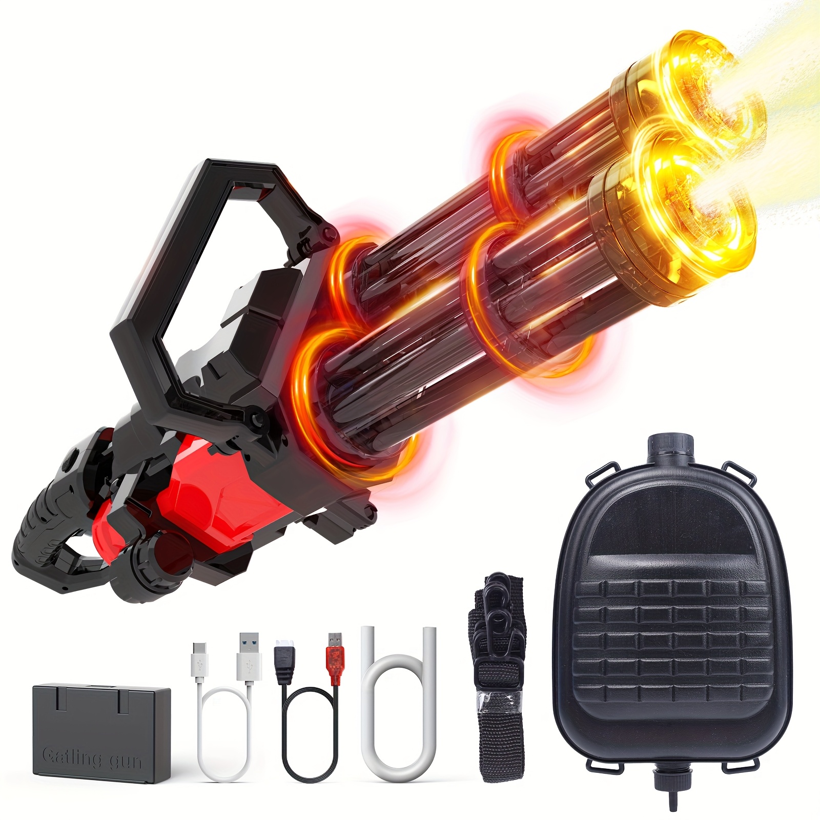  electric water gun for adults dual to 49ft most powerful automatic squirt gun with led water sensor large water tank outdoor pool toy summer toys for parties details 1