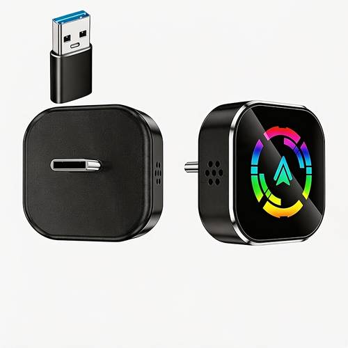 item picture 2026 carplay type c interface with an adapter offering plug and play functionality for simple and convenient use wireless adapter for carplay auto usb usb delay seamless reconnection multi app