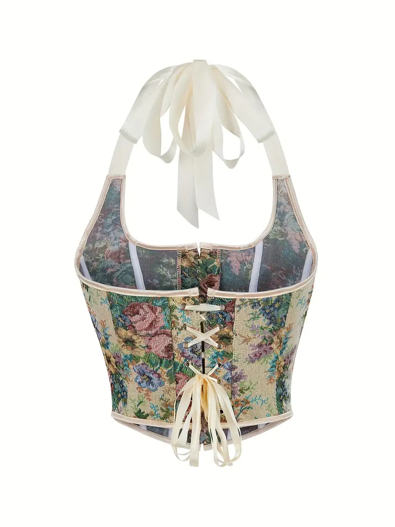 Women's Breathable Printed Corset Women's Breathable Printed Corset