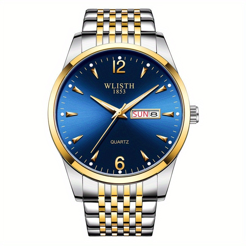 Stylish Minimalist Quartz Watch for Men with Luminous Features