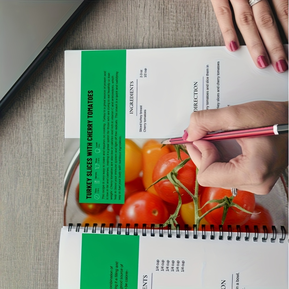 28-Day High-Protein Diet Plan - Nutritious & Delicious Recipes to Boost Energy, Gain Muscle & Lose Weight, Ideal for Beginners, English Language, Meal Planning Planner|Spiralbound|Durabl