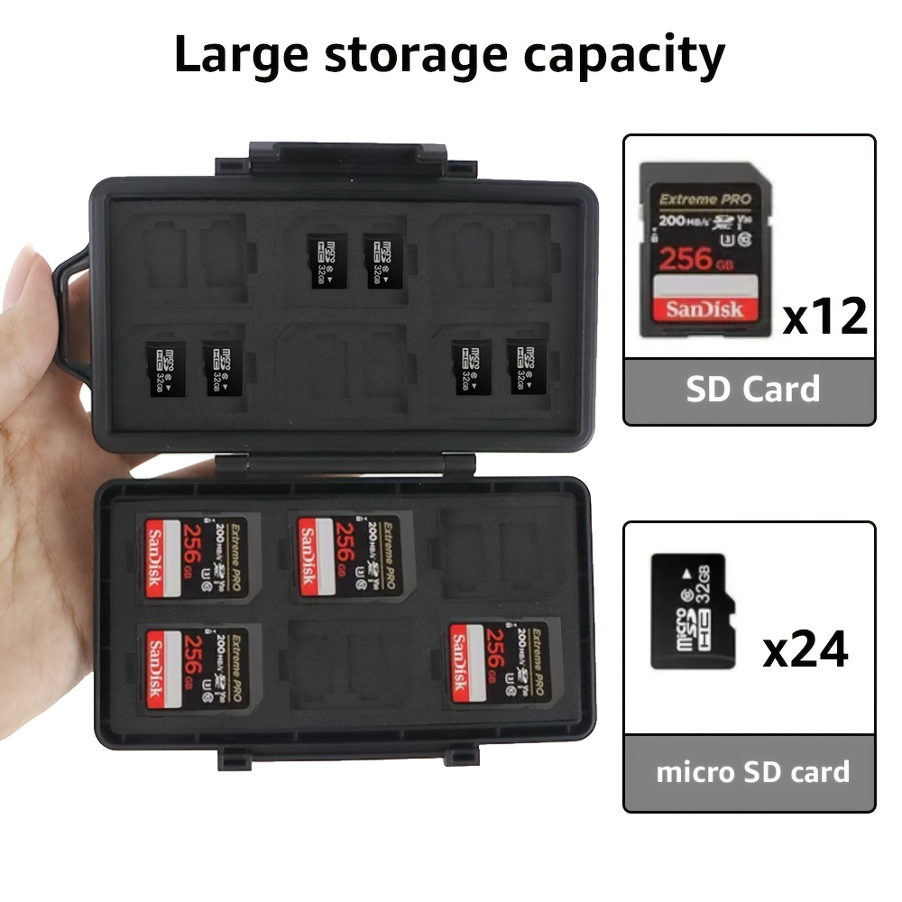 sd card holder sold on Temu United States