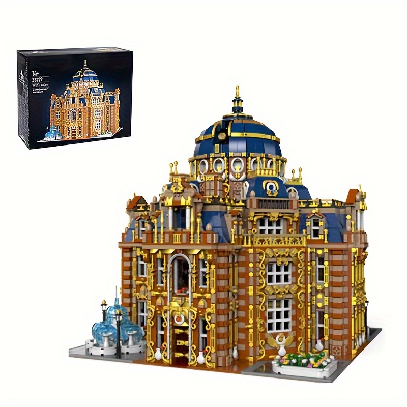 14133 piece royal planetarium building kit intricate moc   33229 model with mixed colors durable abs bricks in elegant gift box ideal christmas halloween   decorations