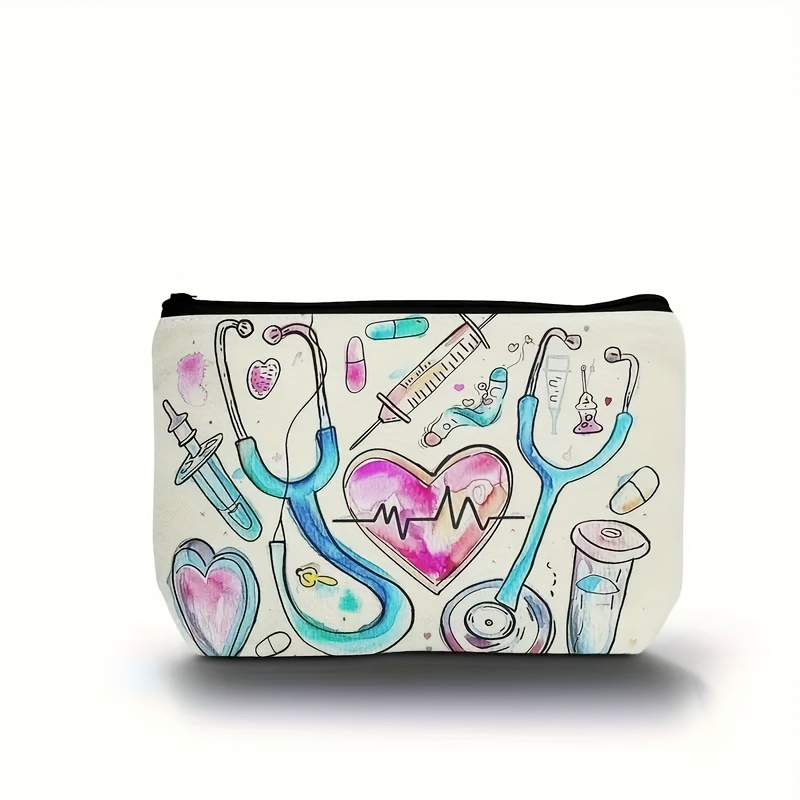 

Nurse- Makeup Bag - Polyester Cosmetic For ,