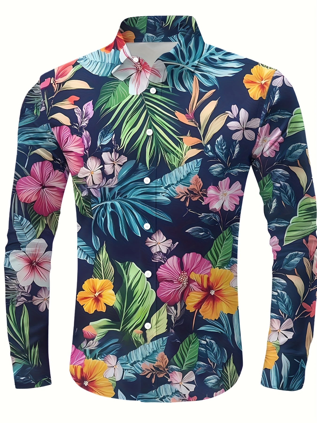 chemise hawaïenne homme manches longues coupe Temu Belgium