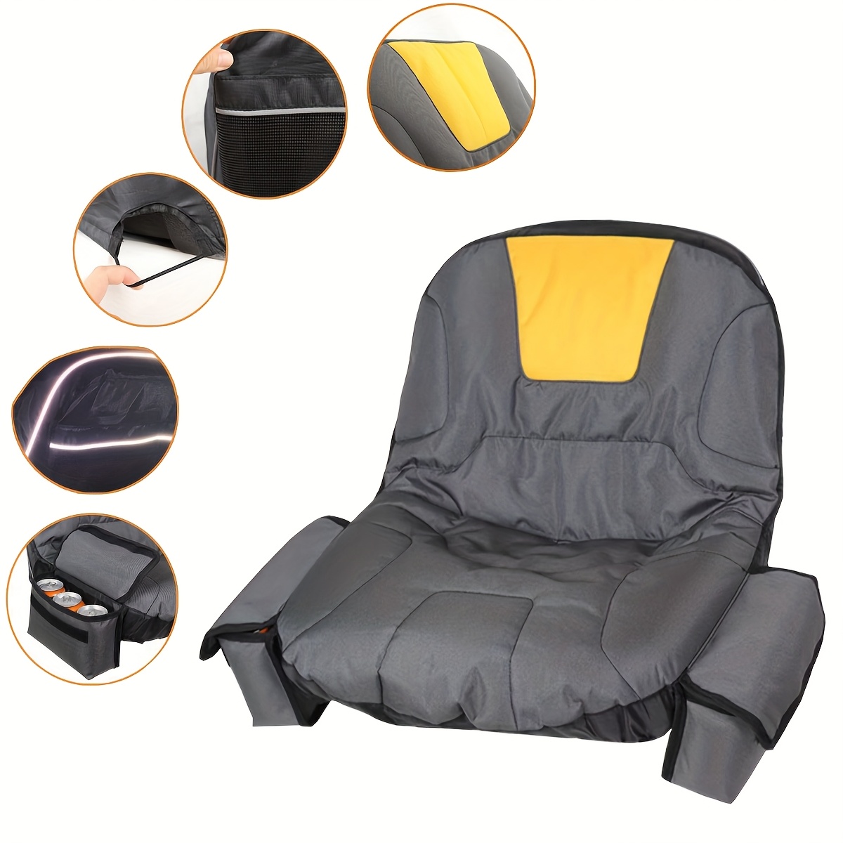 mower seat sold on Temu Australia