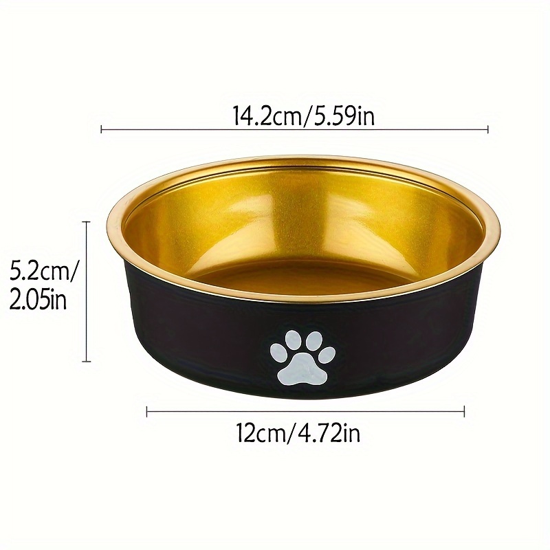 stainless steel dog bowl non slip easy clean pet feeder for food water ideal for large breeds slow feeder dog bowl dog water bowl 2