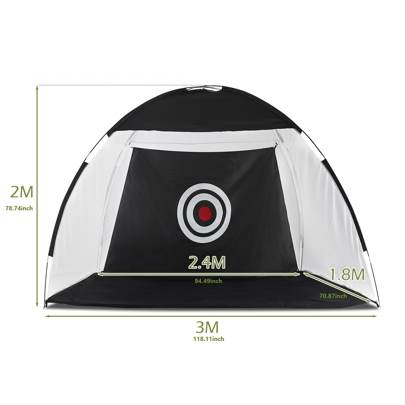 Portable Golf Hitting Net with Carry Bag