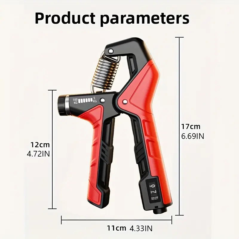 grip strength trainer ergonomic handle ergonomic grip strengthener 5 100kg adjustable suitable for home gym muscle training fitness equipment used for muscle enhancement and recovery Product details 3