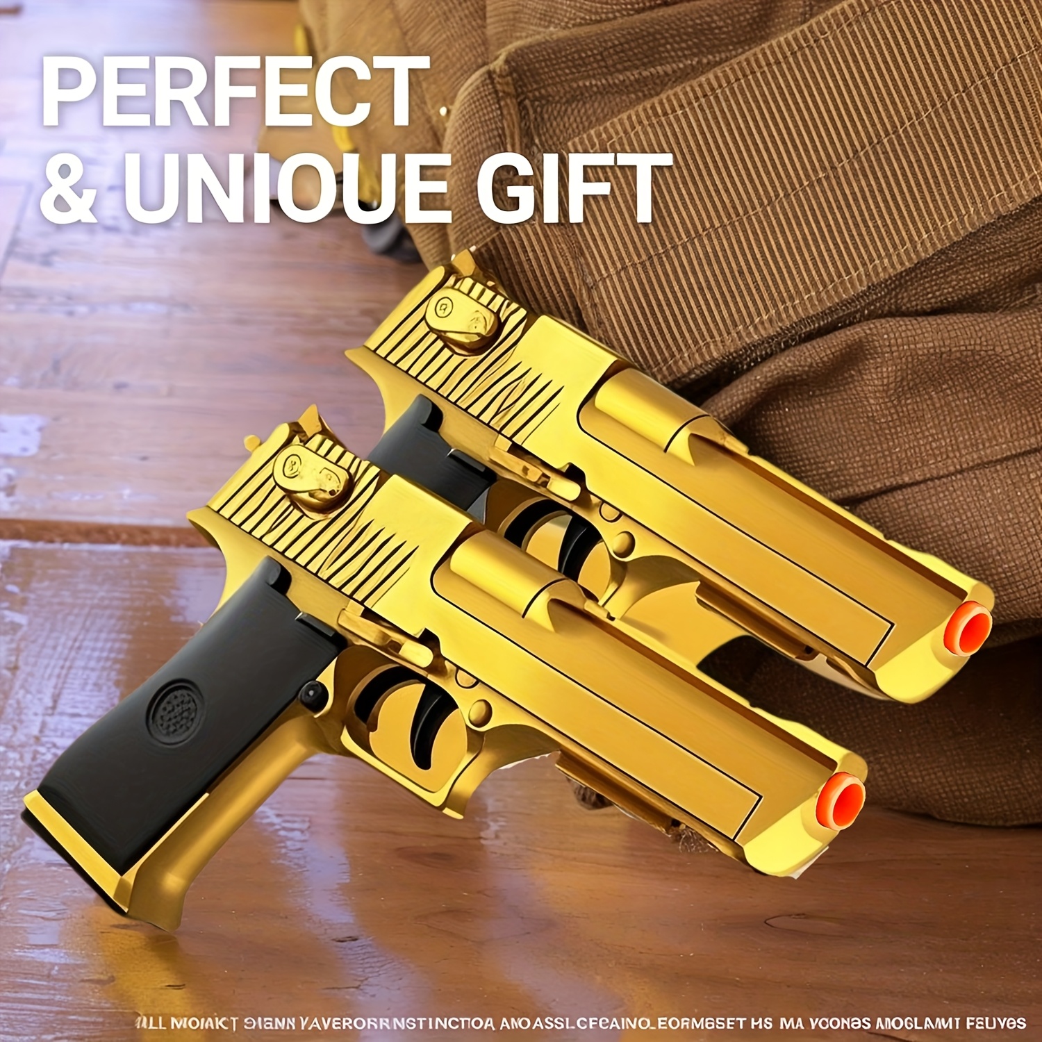 [Recommended In The US]Super Double Gun Soft Bullet Toy Pistol for Kids, High-End Version, Interactive Game Set Suitable for Boys And Adults, Ideal Christmas Gift, Best for Christmas