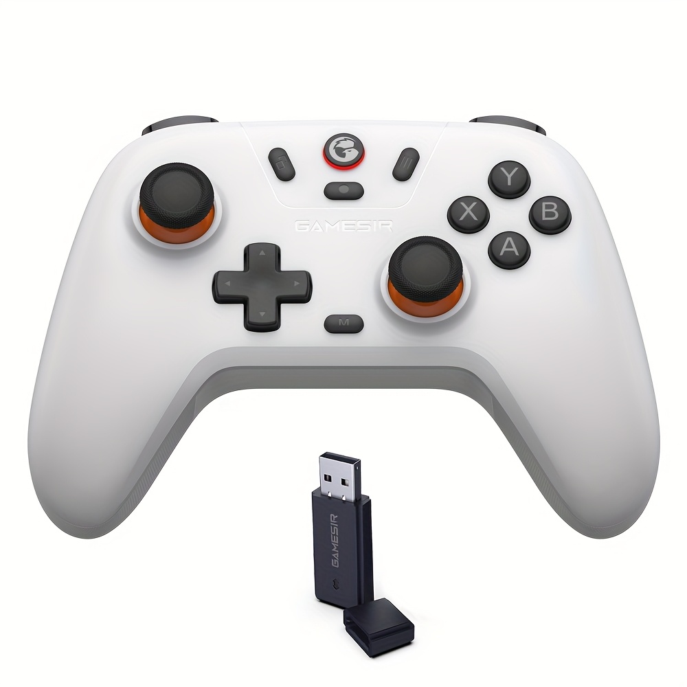Gamesir Nova Lite Wireless Controller: Compatible with Windows PC, for Iphone, Android, Switch, And Steam Deck, Equipped with Hall Effect Triggers, Turbo Function, And Rumble Vibration, Supporting Wireless, Wired, And Dongle Connectivity