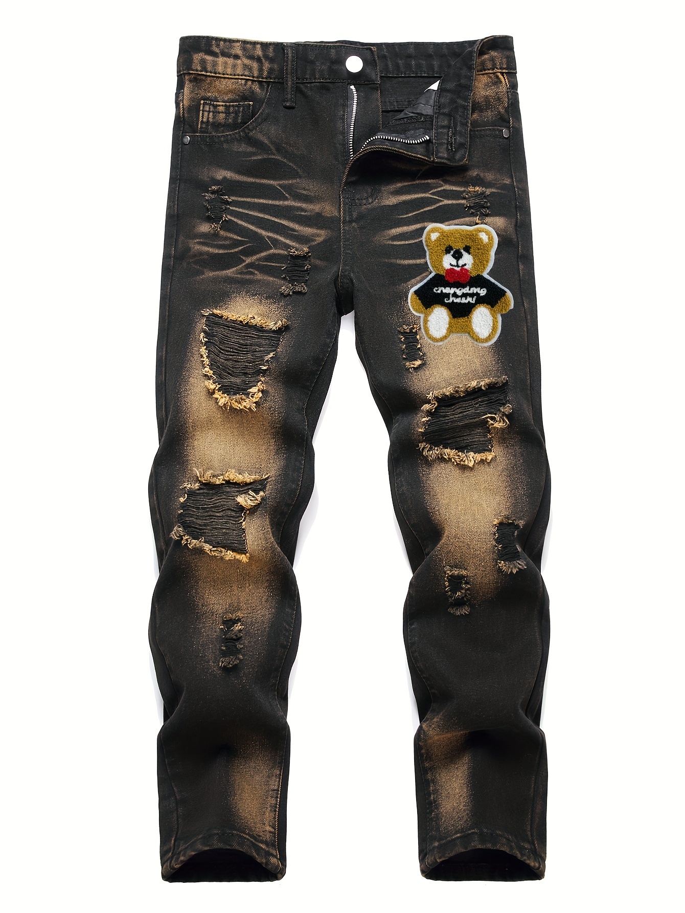 Slim Fit Mens Stretch Jeans Target Fashion Cute Boy Skinny Jeans