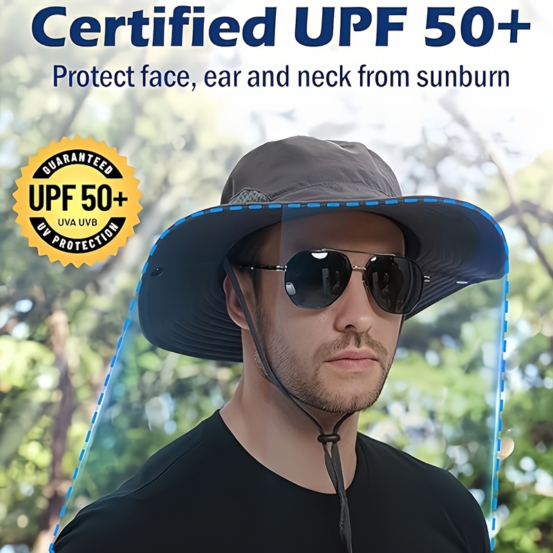 Sun Protection Wide Brim Sun Hat For Men And Women Ideal For Fishing  Climbing Beach Surfing And Hiking, Don't Miss These Great Deals
