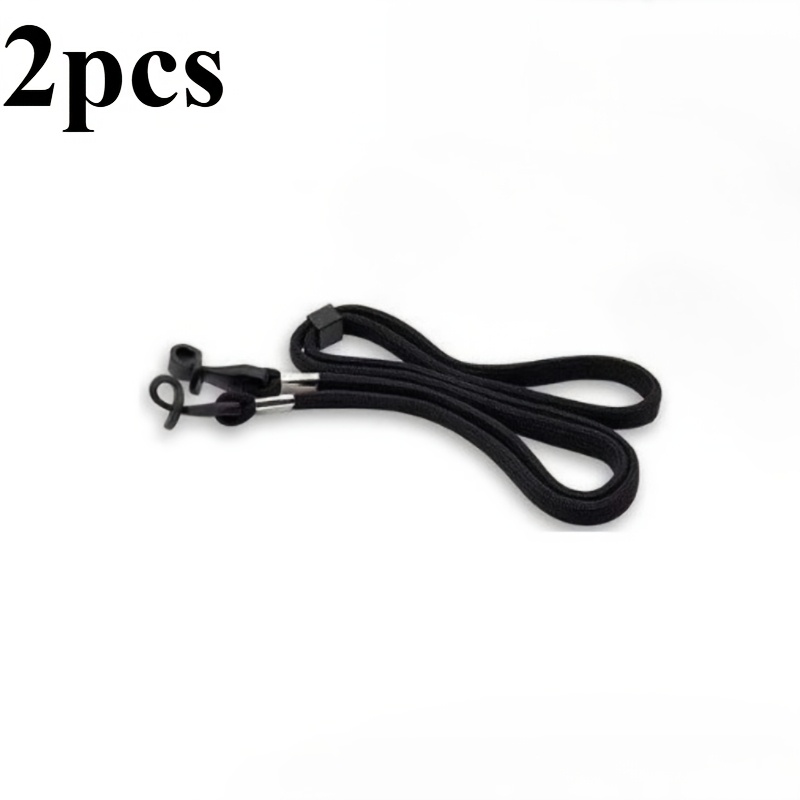 TEMU 2pcs Eye Glasses String Holder Strap - Eyeglass Straps Cords For Men Women - Eyeglass Holders Around Neck - Sunglasses String Chain Lanyard