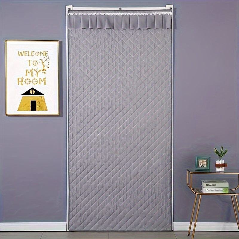 

1pc Curtain - , & -insulating For Compartments, No Required