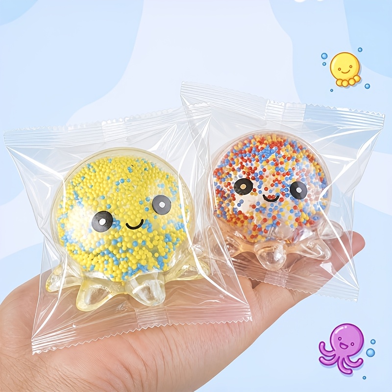 5pcs Cute Octopus-Shaped Squishy Relax Balls