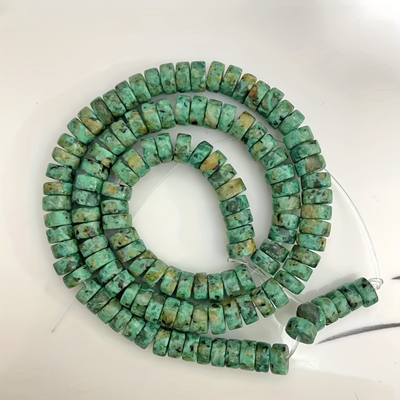 Image of A 18cm Natural African Pine Bohemian Loose Bead Handmade Diy Women's Fashionable And Bracelet, Necklace Accessories, Couple Gifts