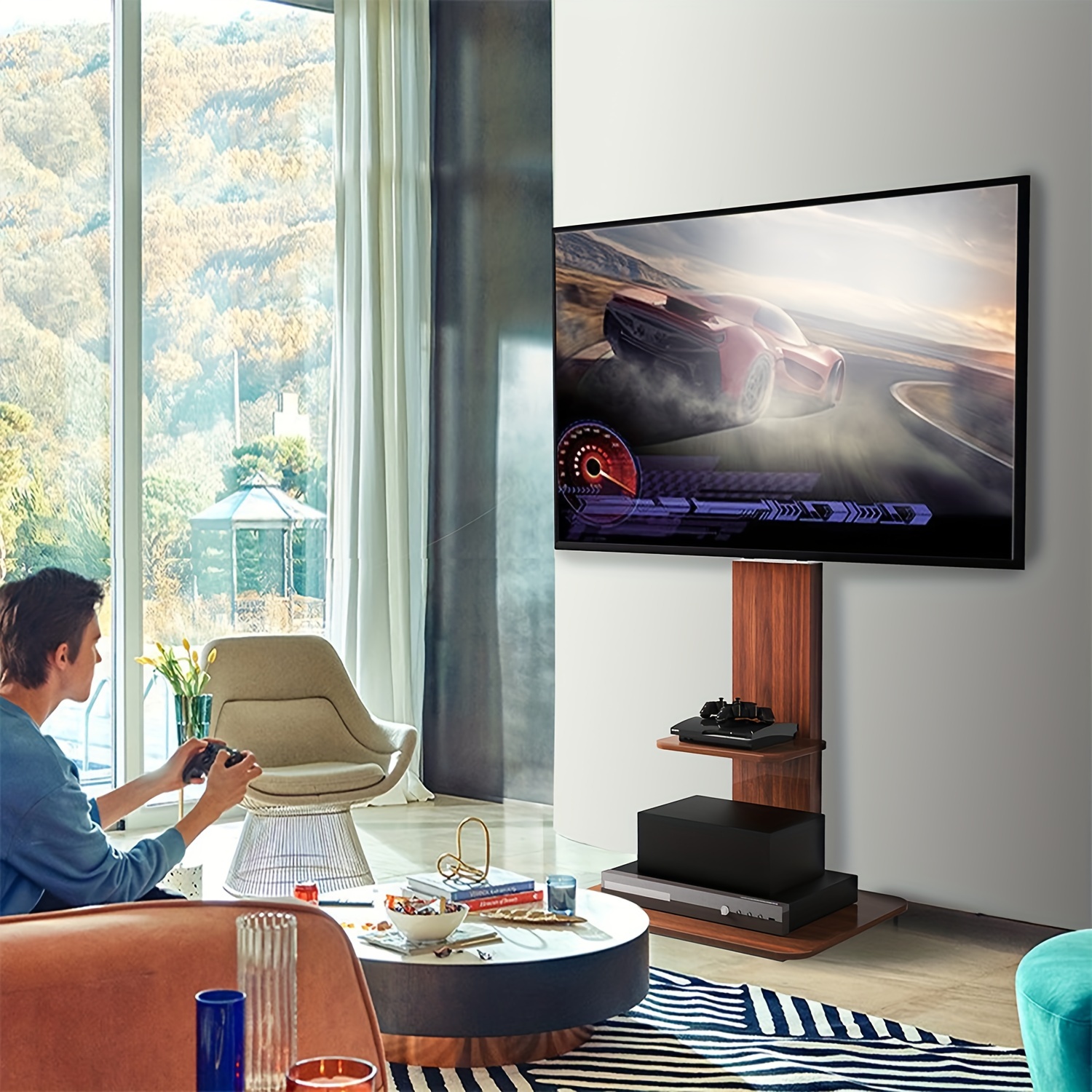 【minomino】テレビ用スタンド Amazon.co.jp: UPGRAVITY テレビスタンド テレビ台 壁寄せ tv
