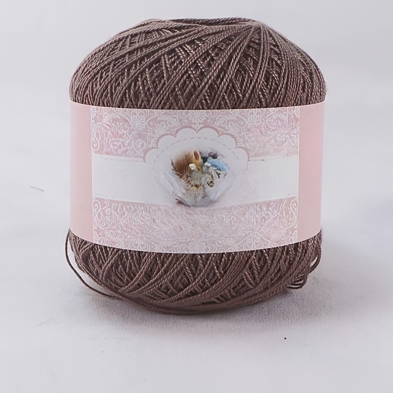 Fine Lace Thread, 50G Skein for Crochet