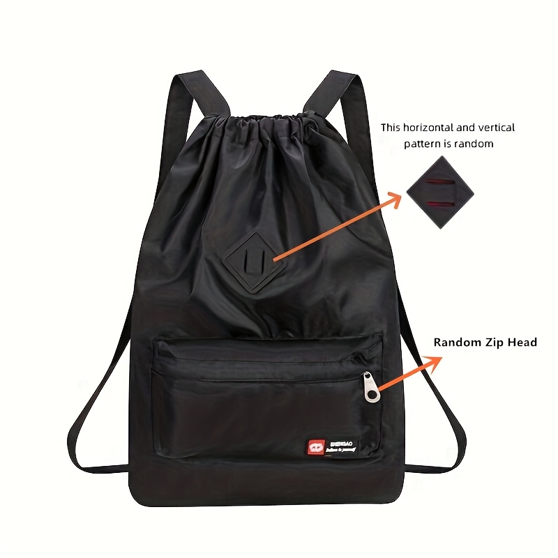 E-shop 1 Stück Kordelzugrucksack Herren und Damen Leichter Fitness Hatch Bag Studenten Schultasche Große Aufbewahrungstasche Sport Reise