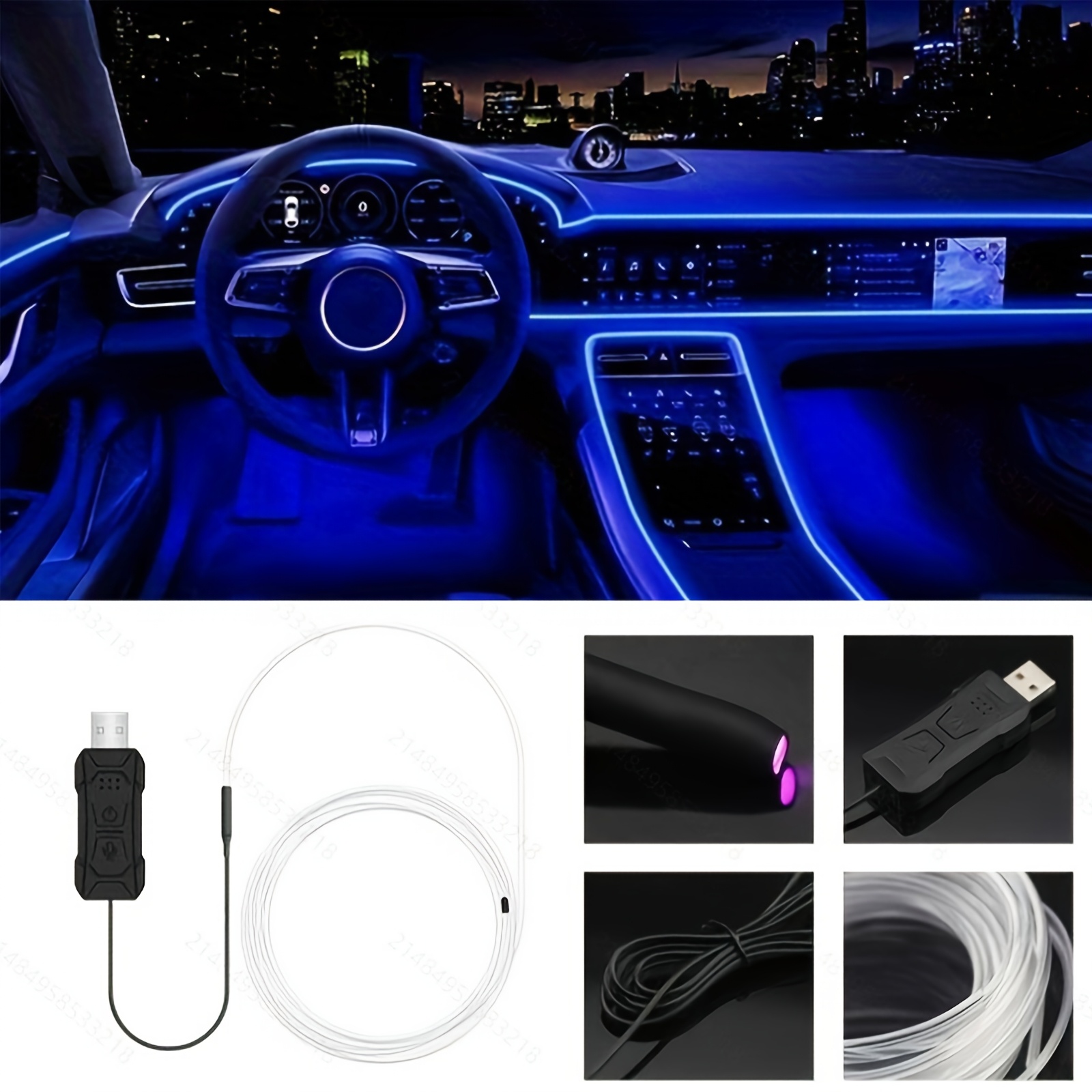 

118" - Led Car Kit - Usb-, App-controlled For