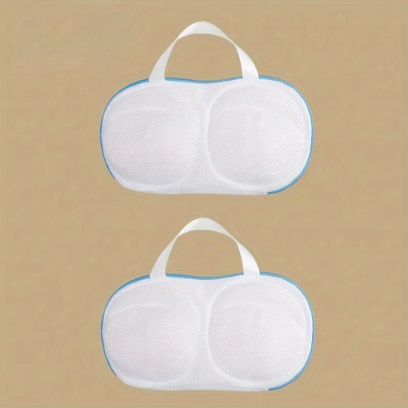 E-shop 2er-Pack Polyester Wäschebeutel, verdickte Anti-Verwicklung Anti-Deformations-Spezialbeutel für Unterwäsche, Wäschebeutel