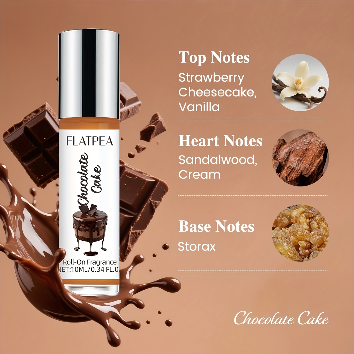 عطر رجالي فرمون مع شوكولاتة - بخاخ أو زيت دوار - يدوم طويلاً - هدية مثالية - Image 11