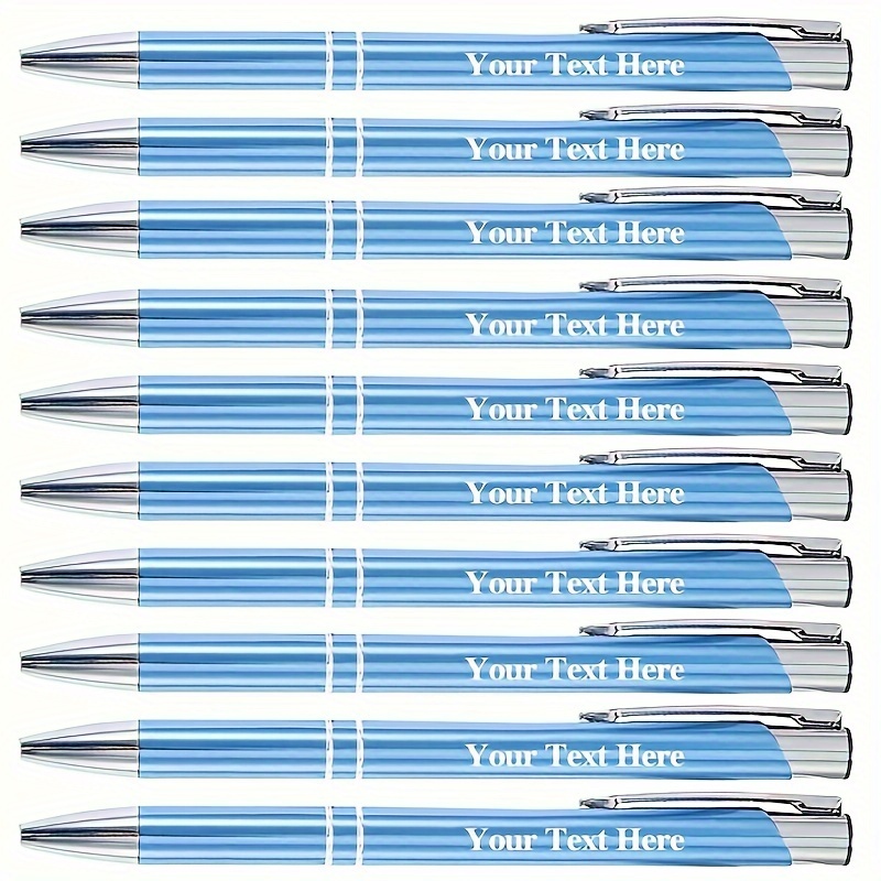 

Retractable Ballpoint - 10pcs, Personalized Metal Ballpoint , , For & Use