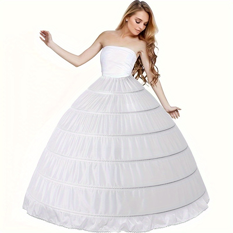 

Court Bridal Crinoline - For , Waist 24-39" | - | For Wedding Dresses & Gowns | - Skirt