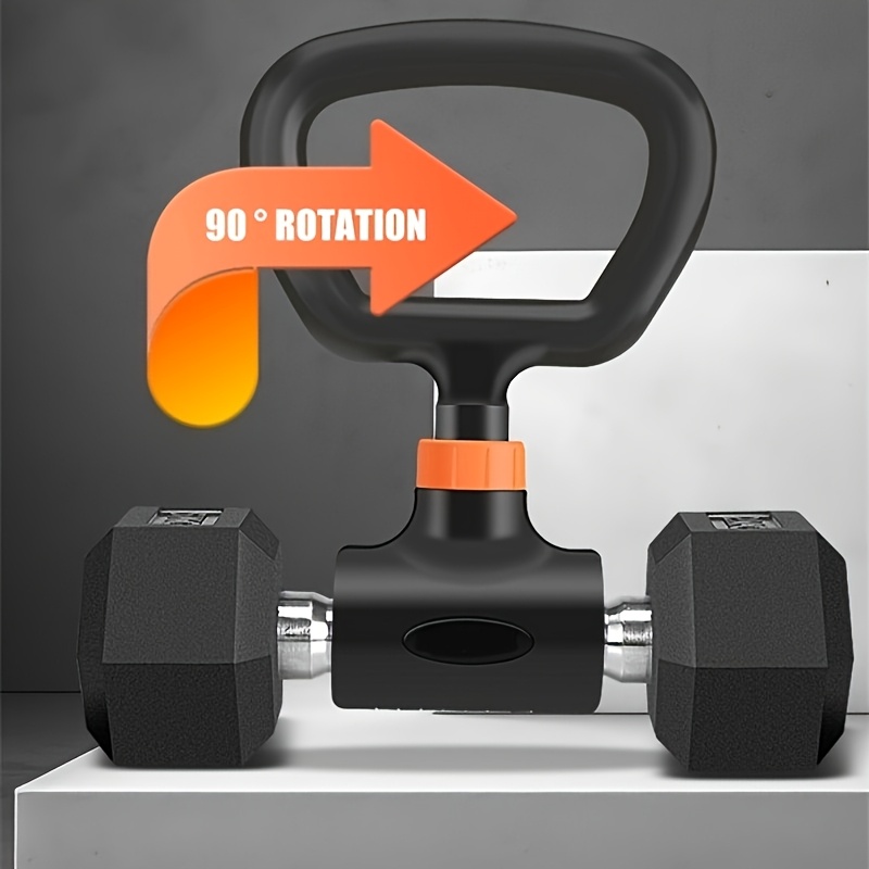 TEMU Ensemble multifonctionnel réglable de haltères, barres et kettlebells - Équipement de gym à domicile robuste avec poignée ergonomique, longueur