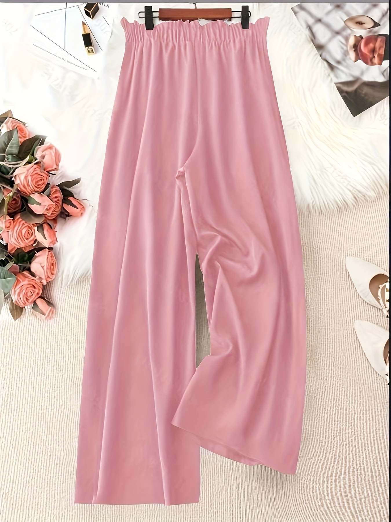 Plus Size Straight Leg Pants