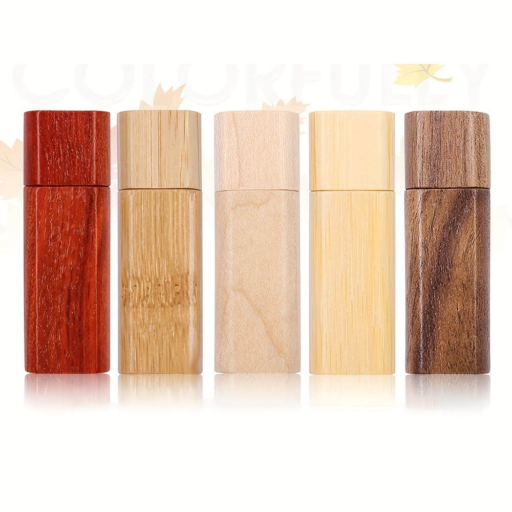 

Elegant Wooden Usb 2.0 Flash Drives - 16gb, 32gb, 64gb, 128gb - Assorted , Ideal Teacher Gift, Mini