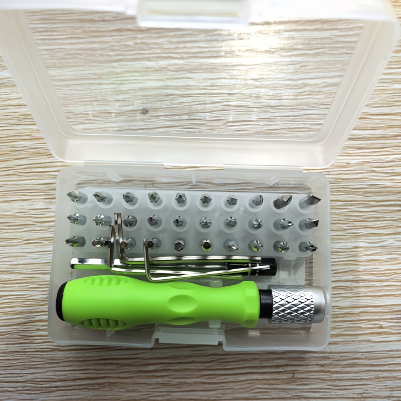 Image of 2026 New Model 120-in-1 | 35-in-1 Precision Screwdriver Set | Magnetic Bits | Non-slip Ergonomic Handle | Suitable For Phones, Computers, Watches, Gray/purple/red/green
