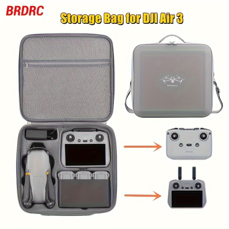 

Storage Bag For Dji Air 3 Integrated Carrying Case Handbag Travel Suitcase With Shoulder Strap Drone Rc 2 Rc-n2 Accessories