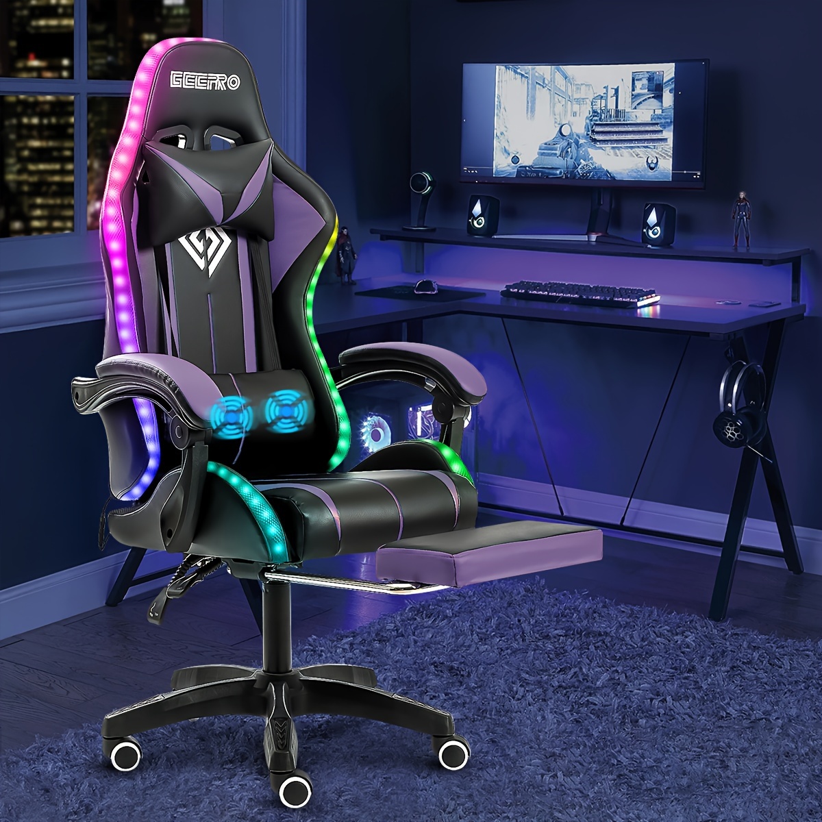 Bestier Led Lights For Gaming Chair Game Best Chair For Streaming