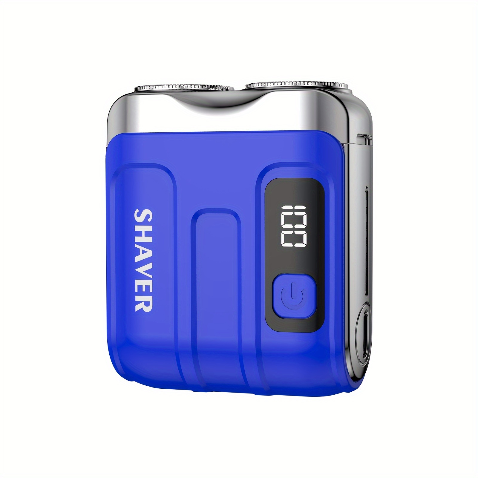 Image of New Mini Shaver For Outdoor Camping, With A Floating Shaver And Mesh, Magnetic Suction Head, And Portable Beard Knife