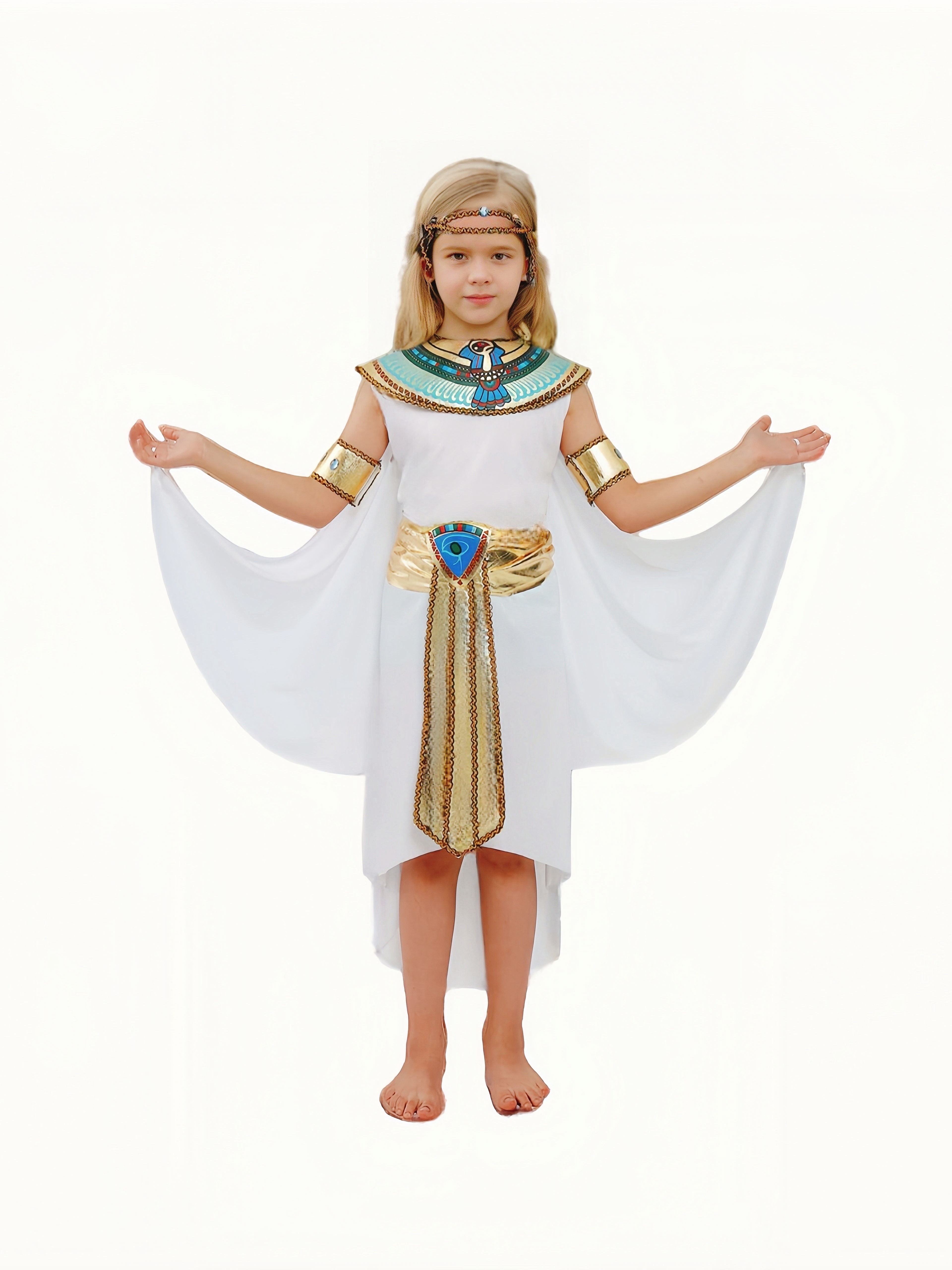 costume egiziana ragazze set a pezzi Temu Italy