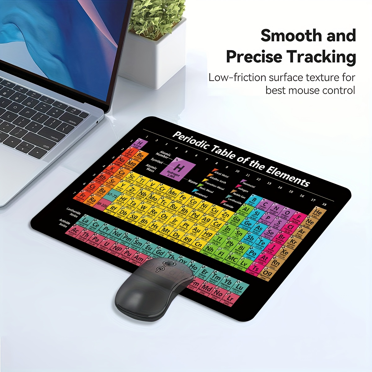 E-shop Periodensystem Design Große Gaming Tastaturmatte, Robuste Mauspad, Kleine Mauspad, Laptop Tastaturmatte, Schreibtischunterlage - Präzise