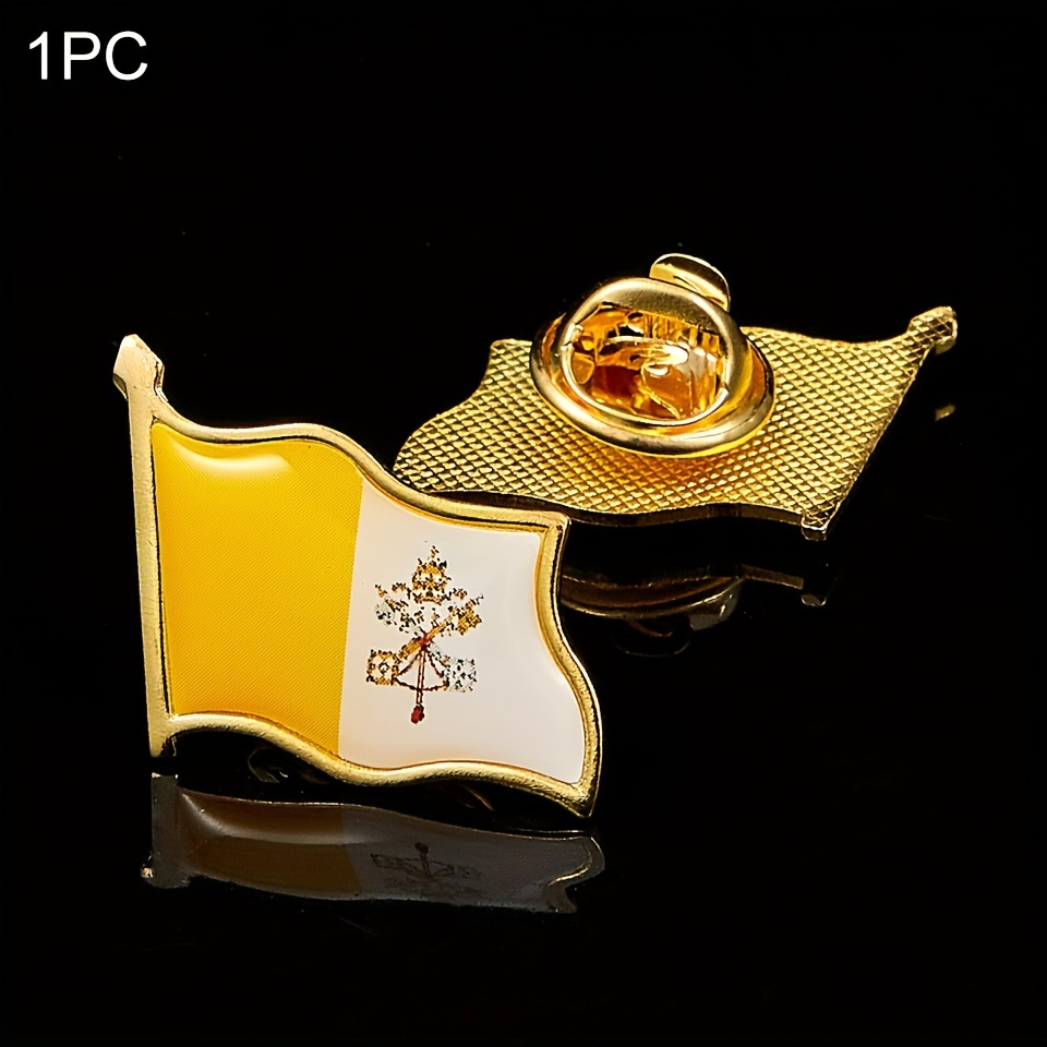 Image of 1pc Fashion Jewelry Pin Creative Pin Alloy Brooch Suit Denim Jacket Lapel Badge