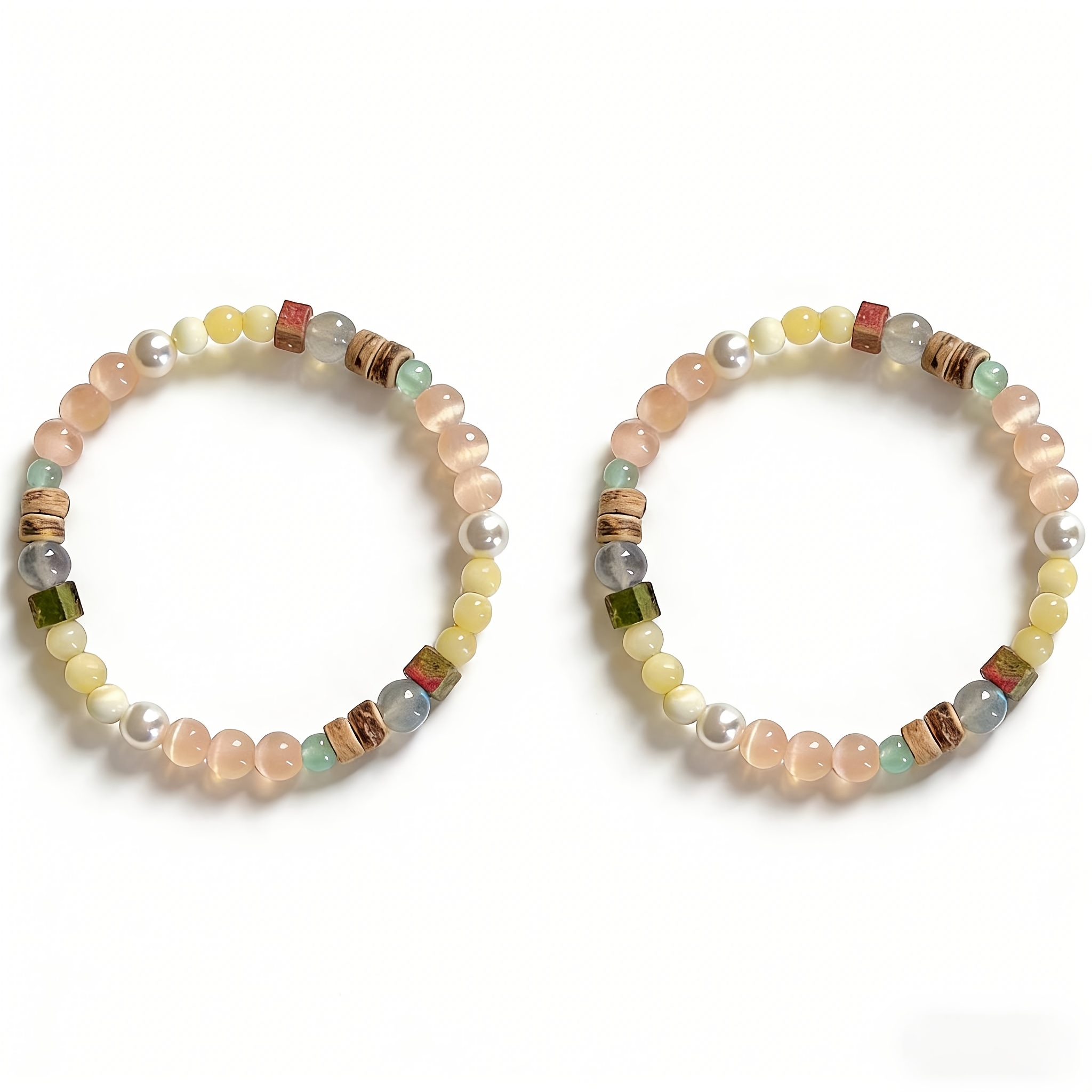 Bohemian Ethnic-Style Beaded Bracelet for Daily Commuting