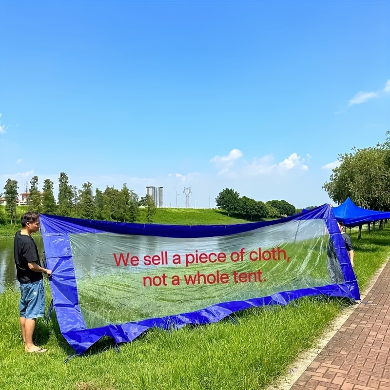 [4-Season Tent] Windproof and Cold-Proof Outdoor Four-Season Tent Gazebo | Includes 1 Curtain, No Stand or Top Cover